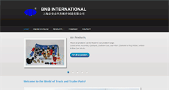 Desktop Screenshot of bnbinternational.com